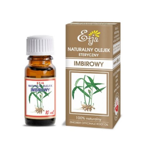 ETJA Olejek eteryczny naturalny - Imbirowy 10ml ETJA Olejek eteryczny naturalny - Imbirowy 10ml