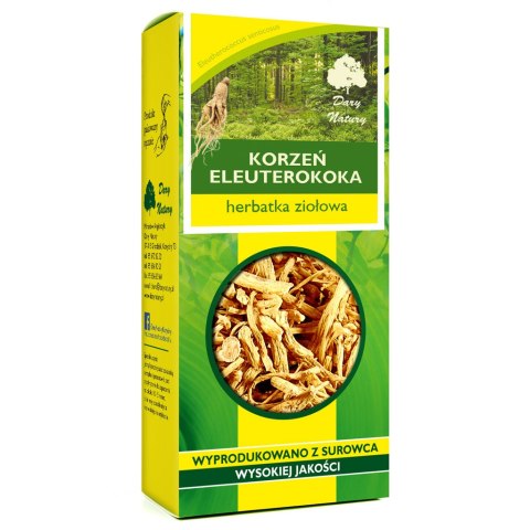 Eleuterokok korzeń 50g DARY NATURY (Żeń-szeń syberyjski) Eleuterokok korzeń 50g DARY NATURY (Żeń-szeń syberyjski)
