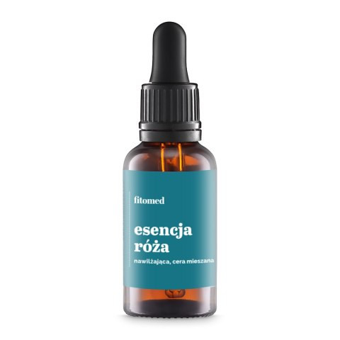 Esencja nawilżająca Róża damasceńska do cery mieszanej 30ml FITOMED Esencja nawilżająca Róża damasceńska do cery mieszanej 30ml FITOMED