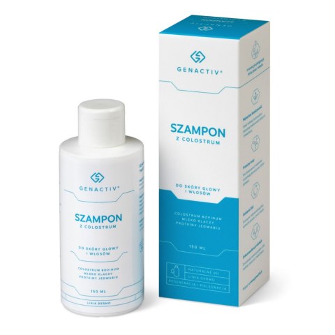 GENACTIV Szampon z Colostrum do skóry głowy i włosów 150ml GENACTIV Szampon z Colostrum do skóry głowy i włosów 150ml