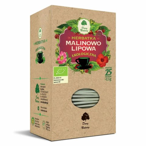 Herbatka Malinowo - Lipowa fix BIO 25*2,5g DARY NATURY Herbatka Malinowo - Lipowa fix BIO 25*2,5g DARY NATURY