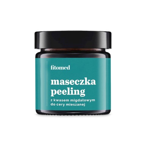 Maseczka peeling z kwasem migdałowym do cery mieszanej 50g FITOMED Maseczka peeling z kwasem migdałowym do cery mieszanej 50g FITOMED