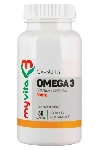 MyVita Omega-3 Forte 1000mg, 60kaps.