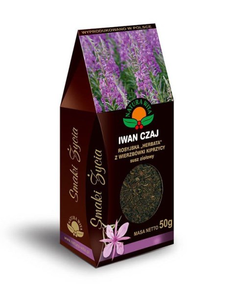 NATURA-WITA Iwan Czaj 50g - herbatka z wierzbówki kiprzycy NATURA-WITA Iwan Czaj 50g - herbatka z wierzbówki kiprzycy