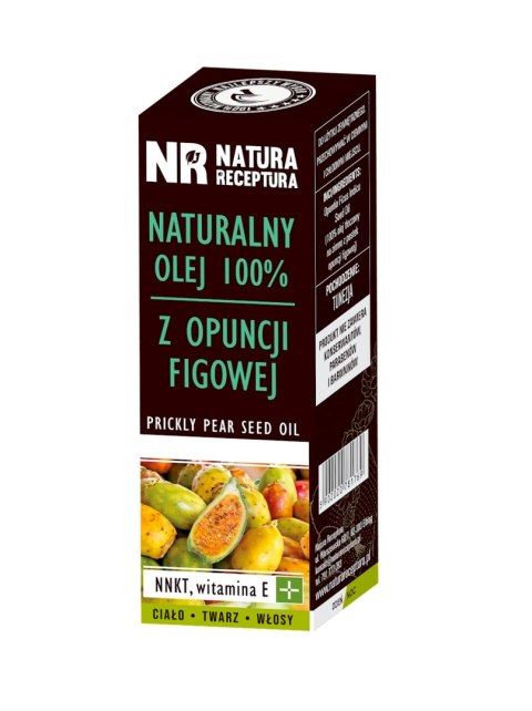 Olej z opuncji figowej 100% naturalny 50ml NATURA RECEPTURA Olej z opuncji figowej 100% naturalny 50ml NATURA RECEPTURA
