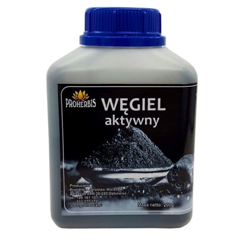 PROHERBIS Węgiel aktywny 200g PROHERBIS Węgiel aktywny 200g