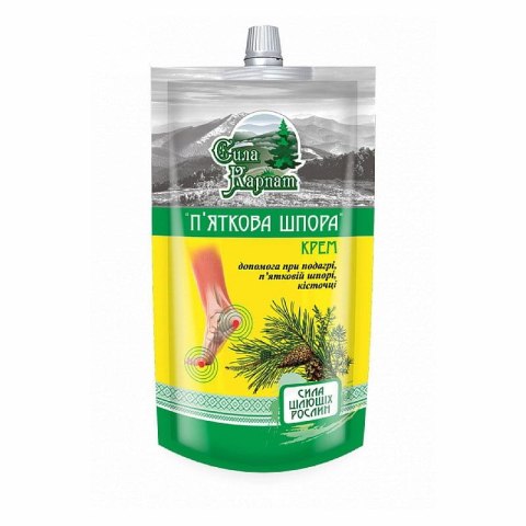 SIŁA KARPAT Krem do stóp przeciw ostrogom i haluksom 100ml (Ukraina) SIŁA KARPAT Krem do stóp przeciw ostrogom i haluksom 100ml (Ukraina)