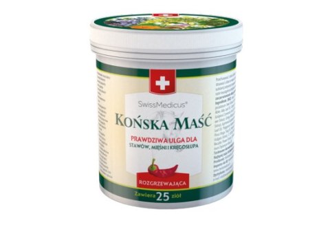 SWISSMEDICUS Końska maść rozgrzewająca 500ml SWISSMEDICUS Końska maść rozgrzewająca 500ml