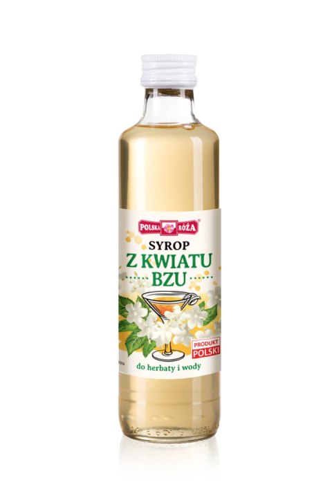Syrop z kwiatu bzu 250ml (60% ekstraktu) POLSKA RÓŻA Syrop z kwiatu bzu 250ml (60% ekstraktu) POLSKA RÓŻA