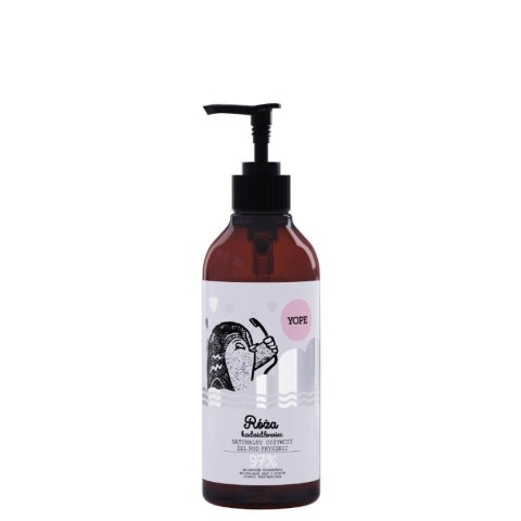 YOPE Żel pod prysznic naturalny Róża i Kadzidłowiec 400ml YOPE Żel pod prysznic naturalny Róża i Kadzidłowiec 400ml