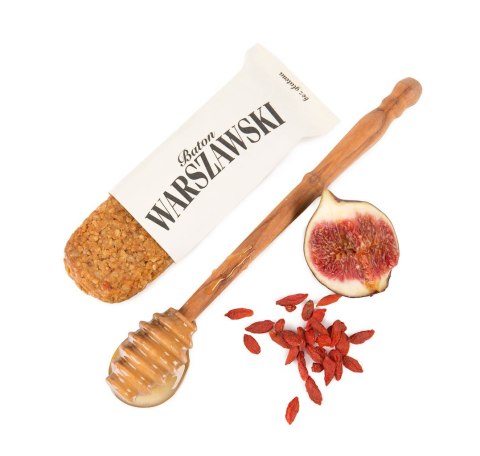 BATON WARSZAWSKI Gryczany z sezamem i goji 50g BATON WARSZAWSKI Gryczany z sezamem i goji 50g