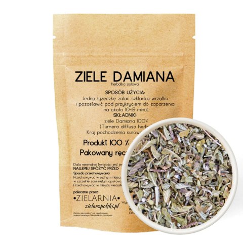 Damiana ziele 50g ZIELARZPOLSKI.PL Damiana ziele 50g ZIELARZPOLSKI.PL