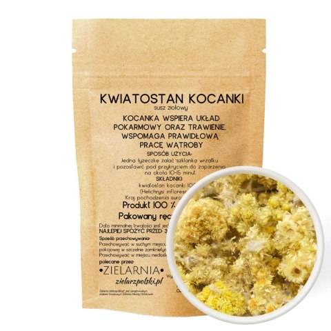 Kocanka kwiat 50g ZIELARZPOLSKI.PL Kocanka kwiat 50g ZIELARZPOLSKI.PL