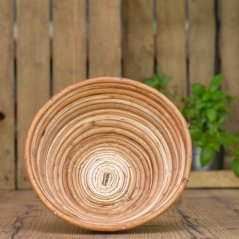 Kosz do wyrastania chleba wiklinowy, okrągły 1,5kg CHLEBU� Kosz do wyrastania chleba wiklinowy, okrągły 1,5kg CHLEBU�