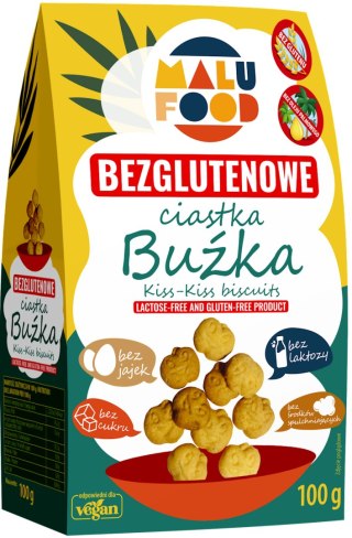 MALU FOOD Ciastka Buźka bezglutenowe bez cukru 100g