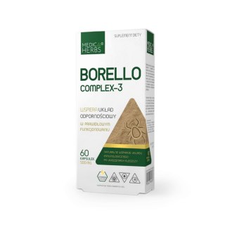 MEDICA HERBS Borello Complex-3 60 kaps.