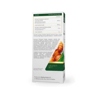 MEDICA HERBS Kurkumina 98% + Piperyna 60 kaps.