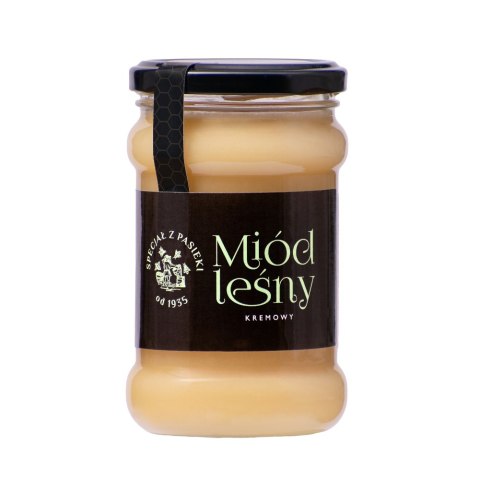Miód kremowy leśny 380g SPECJAŁ Z PASIEKI Miód kremowy leśny 380g SPECJAŁ Z PASIEKI