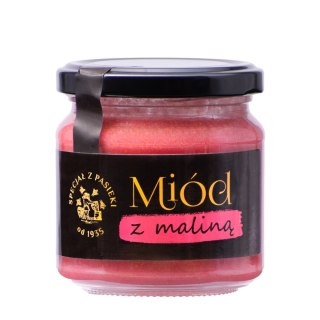 Miód kremowy z maliną 230g SPECJAŁ Z PASIEKI