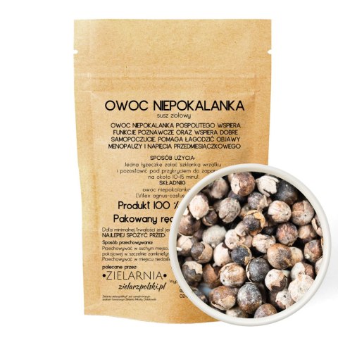Niepokalanek owoc 100g ZIELARZPOLSKI.PL Niepokalanek owoc 100g ZIELARZPOLSKI.PL