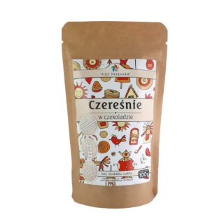 PIĘĆ PRZEMIAN Czereśnie w czekoladzie bez dodatku cukru 100g