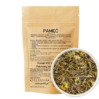 Pamięć - herbatka ziołowa 100g ZIELARZPOLSKI.PL