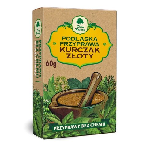 Przyprawa kurczak złoty 60g DARY NATURY