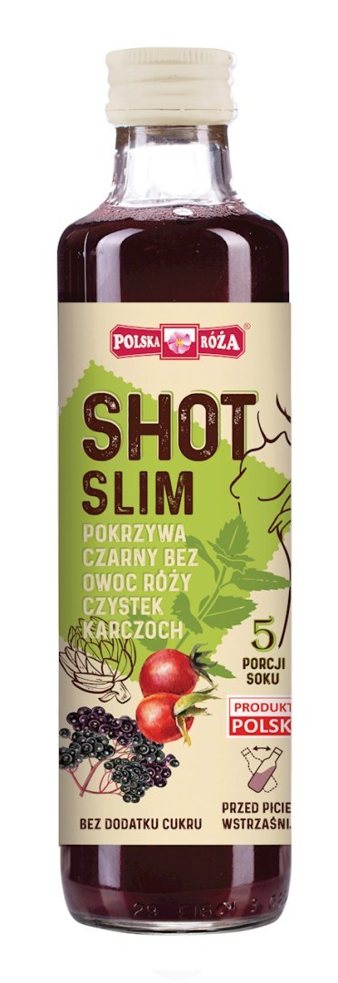 Shot SLIM 250ml POLSKA RÓŻA Shot SLIM 250ml POLSKA RÓŻA