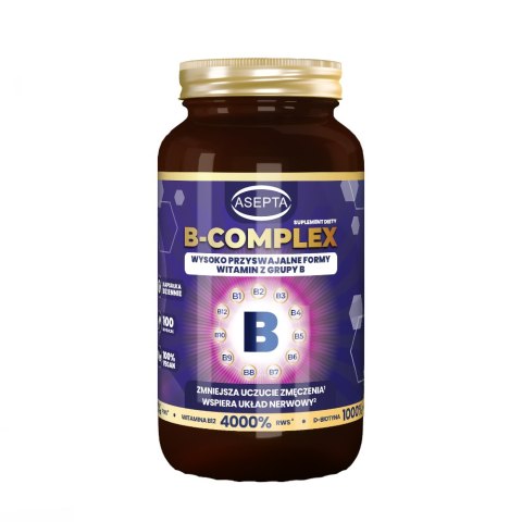 ASEPTA Witamina B-Complex 100 kaps. ASEPTA Witamina B-Complex 100 kaps.