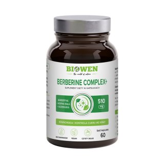 BIOWEN Berberine Complex+ 510 mg, 60 kapsułek