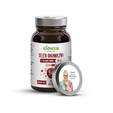 BIOWEN Selen organiczny 200mcg, 100 kapsułek BIOWEN Selen organiczny 200mcg, 100 kapsułek