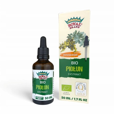 Ekstrakt z Piołunu BIO 50ml ROYAL BRAND Ekstrakt z Piołunu BIO 50ml ROYAL BRAND
