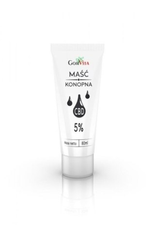 GORVITA Maść konopna CBD 5% 80ml