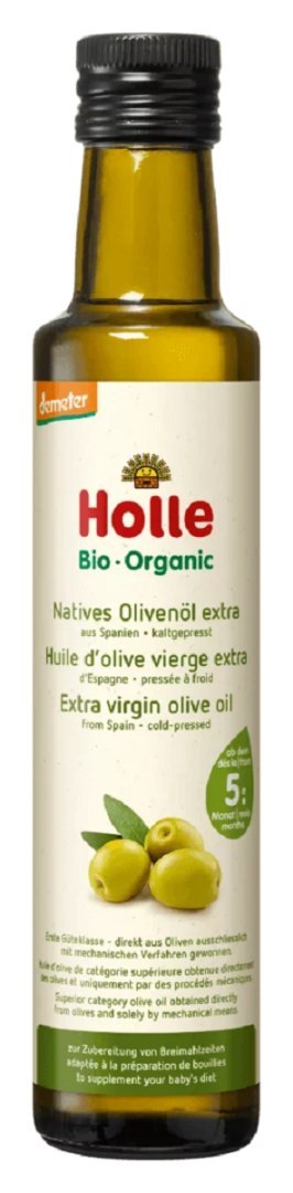 HOLLE Oliwa z oliwek extra virgin dla dzieci DEMETER BIO 250ml