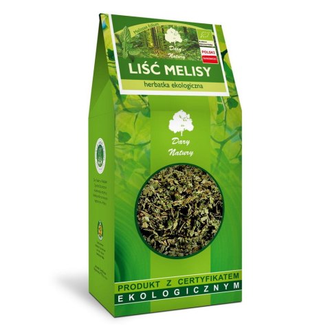 Melisa liść BIO 100g DARY NATURY Melisa liść BIO 100g DARY NATURY