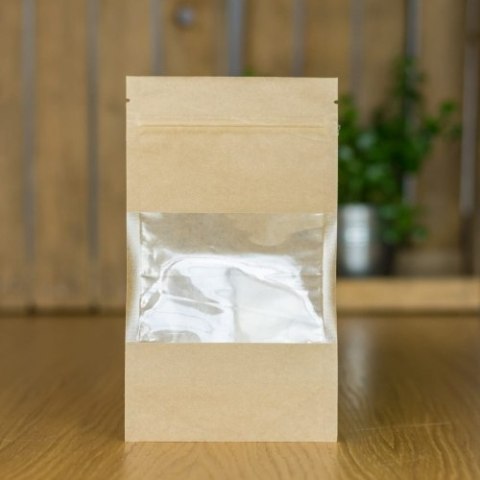 Torebka doypack ECO BIG WINDOW 750 ml 160x80x270 mm PAP40/PET12/CPP70 + easy-open DOMOWASPIZARNIA Torebka doypack ECO BIG WINDOW 750 ml 160x80x270 mm PAP40/PET12/CPP70 + easy-open DOMOWASPIZARNIA
