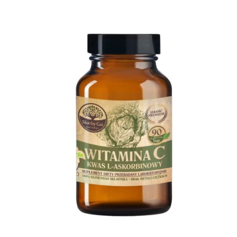 Witamina C z kapusty w kapsułkach 90 kaps. SKARBY GAI NATURAL Witamina C z kapusty w kapsułkach 90 kaps. SKARBY GAI NATURAL