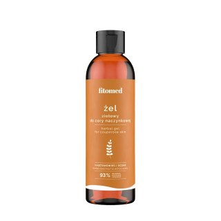 Żel ziołowy do mycia cery naczynkowej kasztanowiec i oczar 200ml FITOMED