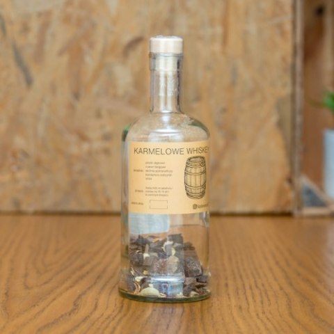 Zestaw do nalewek KARMELOWE WHISKEY w butelce DOMOWASPIZARNIA Zestaw do nalewek KARMELOWE WHISKEY w butelce DOMOWASPIZARNIA